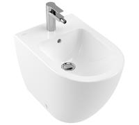 Metro Bidet Villeroy & Boch 540100 370 x 560mm, de pie, 1 agujero para grifo, con rebosadero, Color: CerÃ¡mica Blanca - 540100R1
