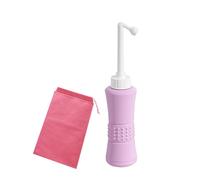 Bidet Portatil para WC, Pulverizador Bidé Portátil, Botella de Bidé de Viaje Portátil para Higiene personal - Incluye Boquilla Inclinada a 75° y Bolsa de Almacenamiento - 500ml