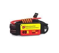 Bidireccional ajustable 12 A, 20 A, 40 A, 60 A, 80 A, 100 A, salida UBEC sin escobillas para aviones, barcos, hélices subacuáticas, control de motor sin escobillas