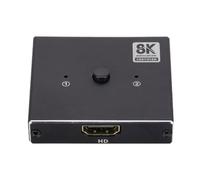 Bidireccional HDTV Video Splitter Switcher Box para PC y sistemas de cine en casa Doble Modo HDTV Switcher