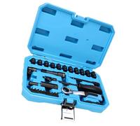 Bidireccional Ratcheting Socket Tensor Set Featuring Bidireccional Ratcheting and Pass Through Suitable for Automotive Repair Bidireccional Ratcheting Set