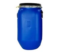 Bidón 30 Litros Cierre Ballesta Hermético de Plástico con Asas, para productos químicos y uso alimentario, estanco, Homologado ADR. (1 Unidad)