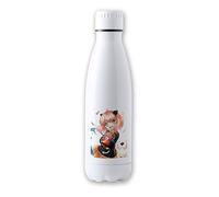 BIDON 700 ML ACERO INOXIDABLE ania spy family serie anime kawaii cute linda tapon seguridad botella