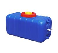 Bidon Agua 200 litros Gran Capacidad Envase Agua Que Acampa para Acampada Y Marcha Almacenamiento De Agua De Plástico Grueso Cubo Azul Tanque De Agua De Plástico De Grado