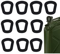 bidon combustible metalico anillo,10 PCS Automotive Juntas para bidón,aplicar Depósito de gasolina de 5,10,20 l De Goma Tanque De Aceite Sellando Anillo Guía De Aceite Tubo Cans De Combustible Junta
