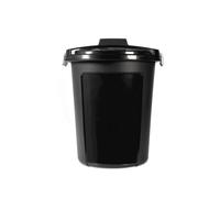 Bidón Con Cierres 46 Litros Negro 1463 Heidrun