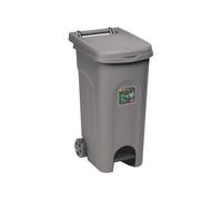 Bidón Con Ruedas Urban Eco 80lt, Color Gris