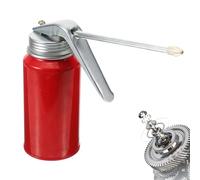 Bidón de aceite, dispensador de aceite de motor con boquilla larga flexible, accesorios para automóviles, engrasador de herramienta de bomba de pulgar para aplicaciones de motocicletas automotrices en