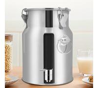 Bidón De Acero Inoxidable para Transporte De Leche con Grifo Lata de Leche de Acero Inoxidable 5-88L bidones for Transporte/Cubo for Vino Resistente Jarra Barril Aceite,Capacity-5Liters