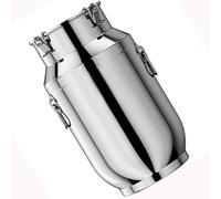 Bidón De Acero Inoxidable Para Transporte De Leche Con Lechera De Acero Inoxidable Con Tapa Cubo Para Vino/recipiente Para Lácteos/bidón De Leche/jarra Con Tapa Sell WW,capacity-15L