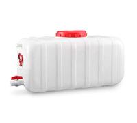 Bidón de Agua, 25L 50L 100L 150L 200L Portátil Agua Potable Depósito, Cubo de Agua, Senderismo Camping Picnic Travel BBQ, Bidon Recipiente de Almacenamiento de Agua Horizontal de Plástico Grueso