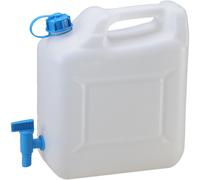 Bidón De Agua Eco 12 L HD-PE Con Válvula De Desagüe