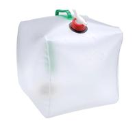 Bidón de agua plegable para exteriores - Gran tanque de agua de PVC de 20 litros, poco voluminoso, reutilizable, estable almacenamiento de líquidos, práctico para aventuras de viaje deportivo en