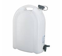 Bidón de agua transparente de polietileno Pressol con tapón y grifo de 20 litr