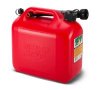 Bidón de Combustible Never Stop con AutoStop 10 L Rojo Rojo