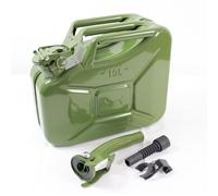 Bidón de Combustible Reserva Metal 10L Verde Oliva Metal