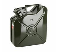 Bidón de gasolina de metal verde de 5 litros tipo militar estadounidense Presso