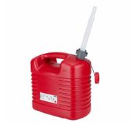 Bidón de gasolina de polietileno rojo Pressol con boquilla flexible de 20 litro