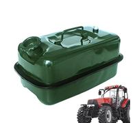 Bidón de gasolina portátil de metal, bidón de 3 litros para gasolina, bidón de reserva, bidón de gasolina, depósito de combustible cuadrado de acero inoxidable, tanque a prueba de fugas