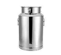 Bidón de Leche hermético de Acero Inoxidable 304 - Bidón de Almacenamiento y Transporte de Leche de Alta Resistencia de 15 L/20 L/28 L/35 L, Cubo de Vino, Botella, Barril de Aceite, Tetera c