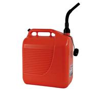 Bidón de plástico para carburante (30 l, Naranja/Negro)