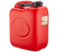Bidón de plástico rojo - Capacidad 20 litros