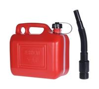 Bidón de polietileno de 5L en color rojo