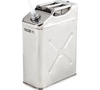 FALCON Bidón de seguridad con tapón de rosca y tubo de descarga, acero inoxidable, capacidad 20 l, a partir de 5 unid.