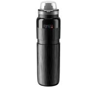 Elite Sport Bidón FLY MTB TEX ultraligero con tapa protectora antideslizante sin BPA 950 ml Negro