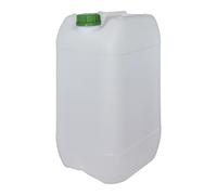 Bidón Garrafa 25 litros Plástico apilable. Apta para uso alimentario. Homologación para transporte ADR.