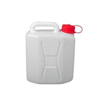 Bidón - garrafa de plástico alimentario de 5 litros, ideal para almacenamiento de líquidos, resistente y liviana, fácil de transportar y limpiar.