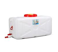 Bidón para agua BidóN PláStico Con Grifo PortáTil Agua Potable DepóSito Cubos De PláStico De Calidad Alimentaria Con Grifo Gran Capacidad Contenedores Para Exteriores O Camping, TamañO 100l(Size:80L)