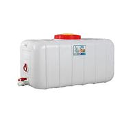 Bidón para agua BidóN PláStico Con Grifo PortáTil Agua Potable DepóSito Gran Capacidad Tanque De Almacenamiento Agua DepóSito De Agua Para Exterior Con Grifo Con válvula y tubería de agua(Size:45L)