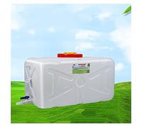 Bidón para agua Recipiente de agua de plástico 50L Tanque de agua Portador de agua portátil con grifo Recipiente de almacenamiento Portador de agua de alta resistencia para acampar Senderism(Size:45L)