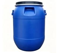 Bidón Plástico Azul, Barril Para Agua Potable Con Tapa De Pp, Almacenamiento De Agua Grado Alimenticio, Bidón De Envío Para Uso Industrial Y Recolección De Agua Lluvia(100l)