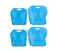 bidones de agua plegables portátiles para agua potable. Contenedor de agua compatible con botellas de agua para deportes al aire libre y camp