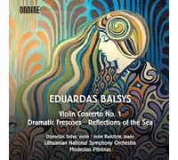 Bidva/Baikstyte/Pitrenas/Lithuanian National SO - Concerto pour Violon N° 1-Reflections of The Sea-Dramatic Frescoes