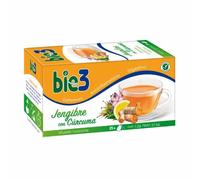 Bie3 Jengibre Curcuma 25 Bols 1.5 g -Bienestar digestivo y antiinflamatorio