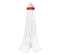 Bieco 04030409 - Cielo de Peluche (230 x 40 cm), diseño de Lunares, Color Blanco