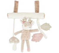 Bieco Cadena para Cochecito Bebé Niña Ciervo Ella | Juguete Cochecito | Juguete Maxi Cosi | Móvil Bebé Arco de Juego | Sonajero para Silla de Coche, Espiral