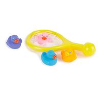 Bieco Catcher con 4 Patitos de Goma I Diversión para Niños en la Bañera I Juguete de Baño Juguetes para Bebés Juguetes la Bañera Juguete Acuático