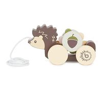 Bieco Erizo de Arrastre de Madera | Juguete para Arrastrar +1 año | Bonito Erizo Madera | Juguete Bebé para Arrastrar | Animales Arrastre +1 año | con Engranaje