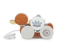Bieco Juguete de dibujo a partir de 1 año | Lindo juguete de madera | Juguete para bebé para tirar | Animales a partir de 1 año | Juguete de madera con rueda dentada