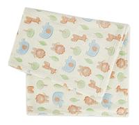 BIECO Manta Bebé Zoo Animales | Manta Bebé | de Felpa | Baby Blanket | Colcha Infantil Niño | para Cochecito | Envolvente