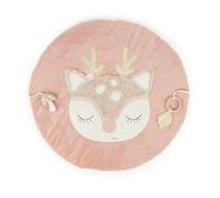 BIECO Manta de Gateo para bebé, diámetro de 70cm, diseño de Ciervo, Alfombra de Juegos para Bebés