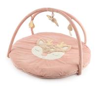 Bieco Manta de Juegos con Arco de Actividades Ciervo Ella | Manta Bebé Ciervo Ella | Gateo con Arco | Gimnasio Bebé | Alfombra Juego