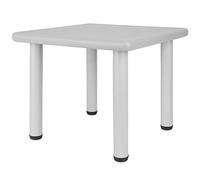 Bieco Mesa Infantil Gris para Niños 1-8 años Aprox. 62x62x52 cm