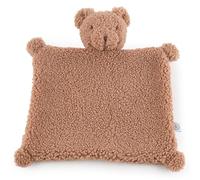 Bieco Oso Mika - Manta de seguridad | Desde el nacimiento | Bouclé | Oso de peluche | Bebé | Pañuelo | Regalo | Recién Nacido | Manta de peluche