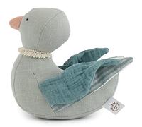 BIECO Pato de Peluche | 20 cm | Peluche de Lino y Algodón para Bebés | Animales | Pato Tela Bebé | Peluches Bebé | Lino