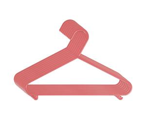 Bieco Perchas Infantiles Bebe | 8 Piezas Rosa | Longitud Aprox. 30cm | Perchas Bebe Cabides Bebe Perchas Bebe Recien Nacido Perchas Niños Ropa Perchas Ropa Bebe Cabides Criança Percha Infantil Ropa